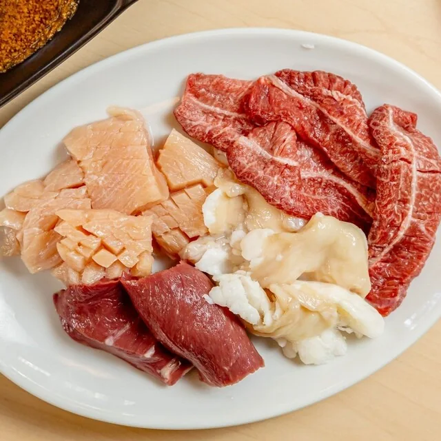 ホルモンの盛り合わせ